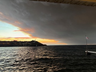 air, eau, nuage, ciel